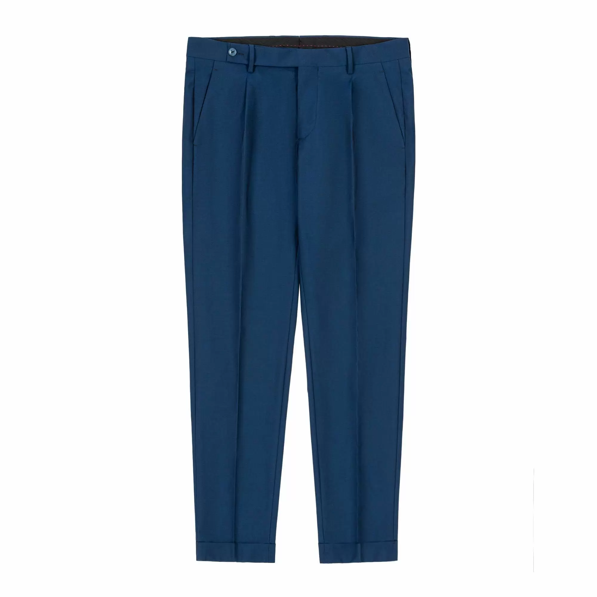 Wool Easy Trouser / Black Italian Wool