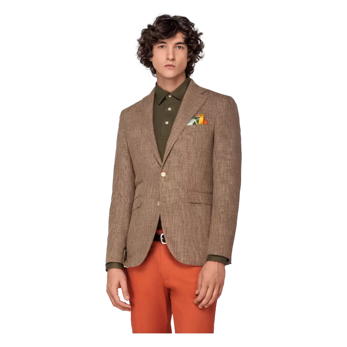 Men's Light Brown Jacket | Tailored Italian Blazers